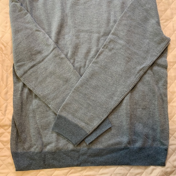 Men's Crewneck Pullover Sweater - Picture 3 of 4